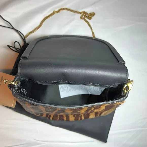 Roberto Cavalli European Collection Calf Hair Shoulder Bag With Deco Hardware - Picture 13 of 13